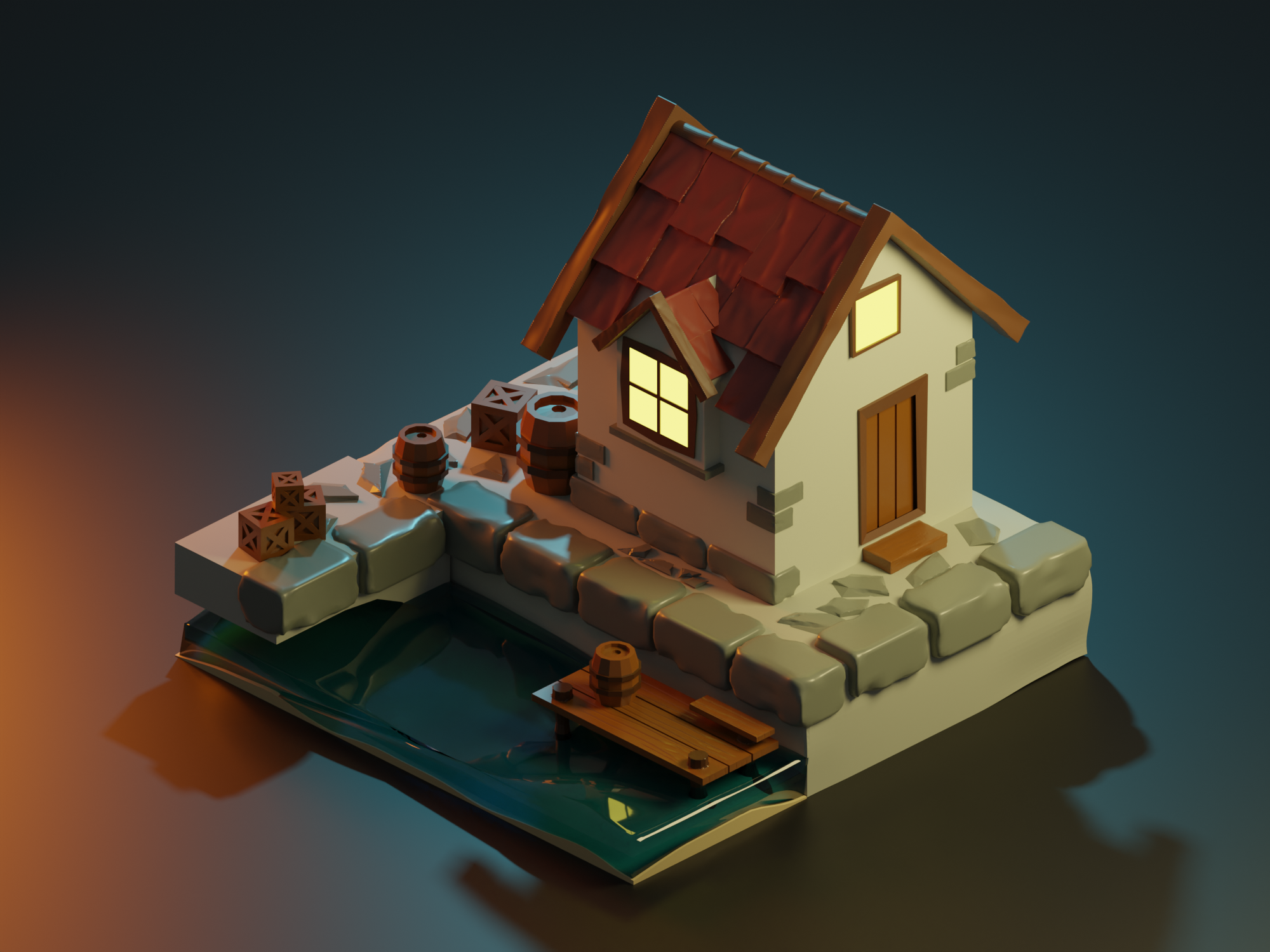 Waterfront Fantasy House image 1